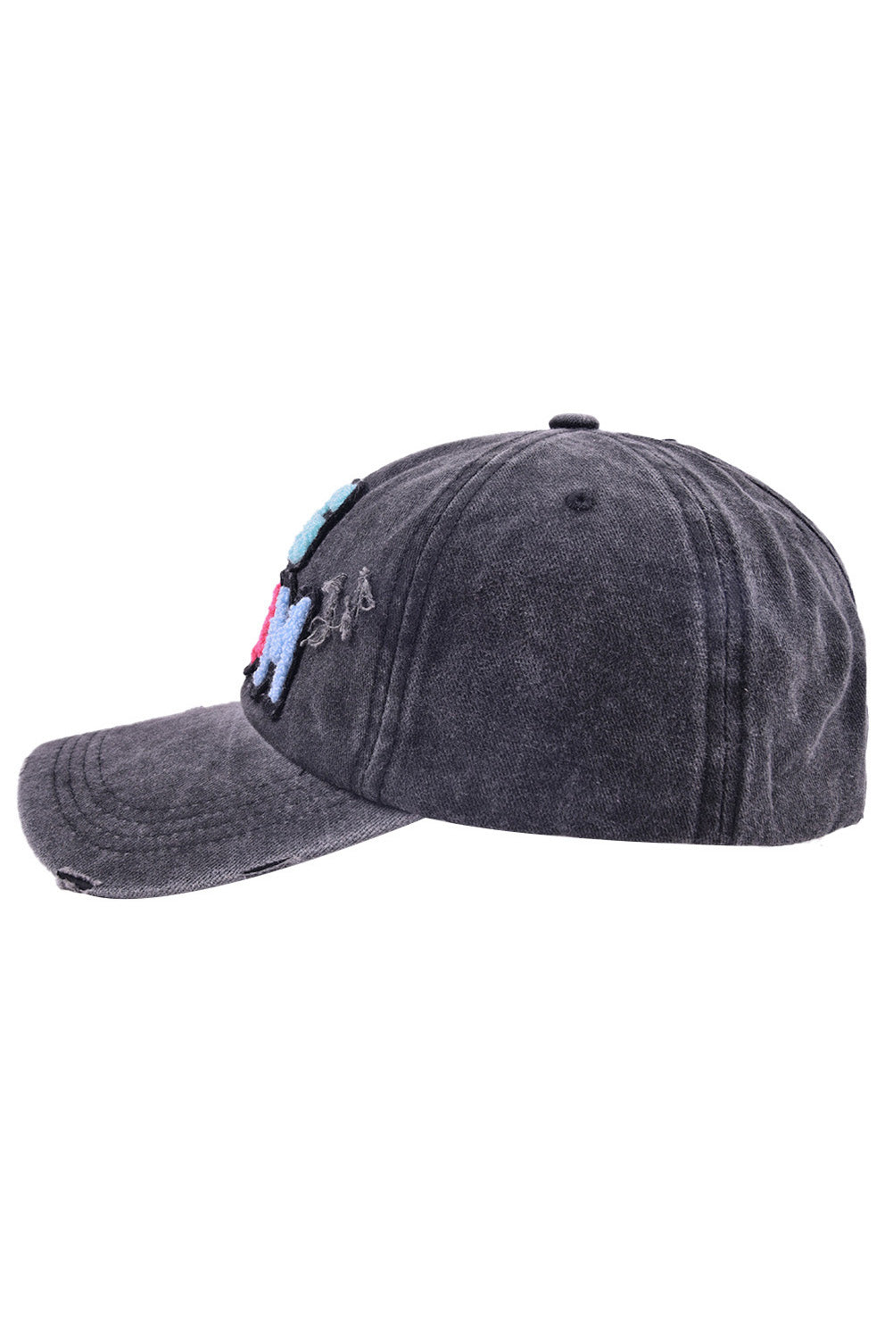 Black DOG MOM Baseball Cap